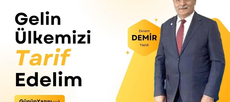 Ekrem Demir’den çarpıcı yazı