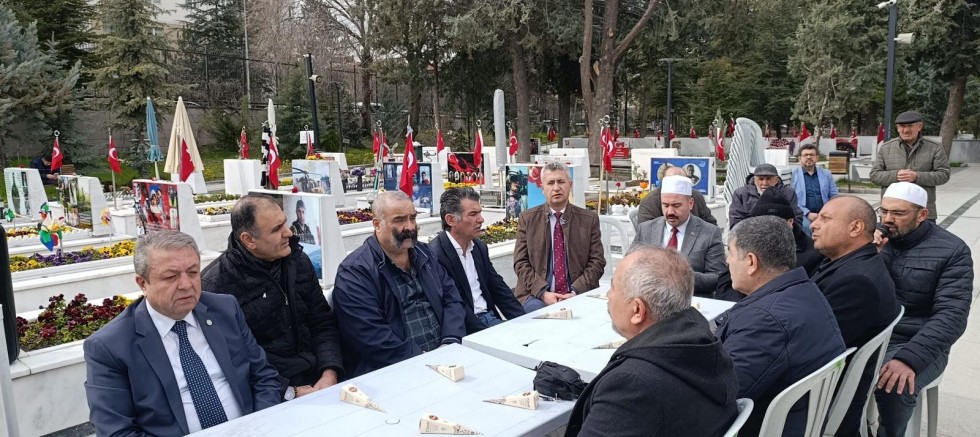 İYİ Parti Ankara, Şehit Mehmet Uygun ve Ali Balak İçin Düzenlenen Anma Programına Katıldı