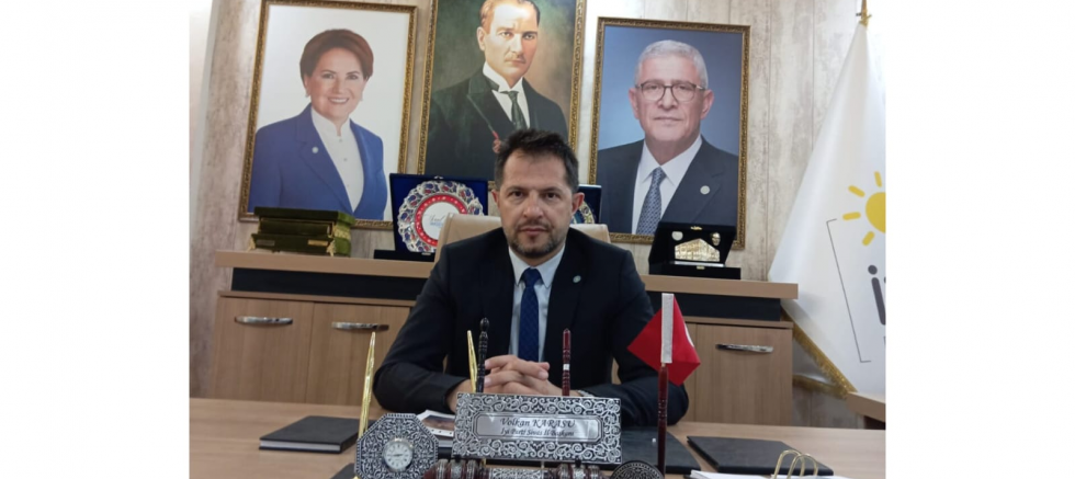 İYİ PARTİ SİVAS İL BAŞKANI VOLKAN KARASU: “TERÖRÜN SİYASALLAŞTIRILMASINA KARŞI MİLLETİN HAKEMLİĞİNİ SAVUNUYORUZ” - GÜNDEM - İnternetin Ajansı