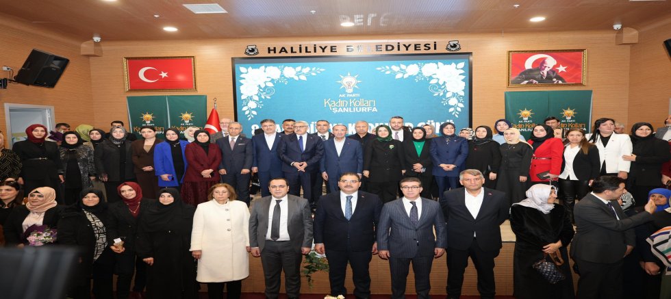 AK Parti Şanlıurfa’da 8 Mart Coşkusu: 