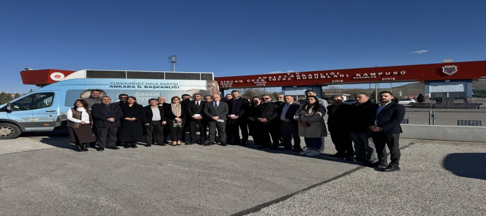 CHP Ankara’dan Tanju Özcan’a Cezaevi Ziyareti