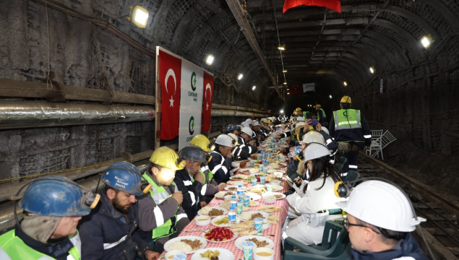 Nallıhan’da Madende İftar: Ergün Atalay’dan Yerli Kömür ve Enerji Vurgusu