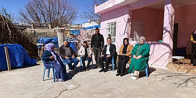 AK Parti Hilvan Teşkilatı Sahada: Gönül Sofrasında Bir Araya Geldiler