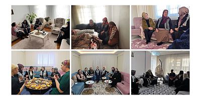 AK Parti Kadın Kolları Ankara İl Başkanlığı’ndan Akyurt’ta Ramazan Ziyaretleri