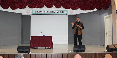 Ankara Çubuk’ta Öğrenciler Eğitimci Yazar Sinan Yağmur ile Buluştu