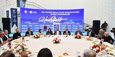 Bala’da Gönül Sofraları Kuruldu: 