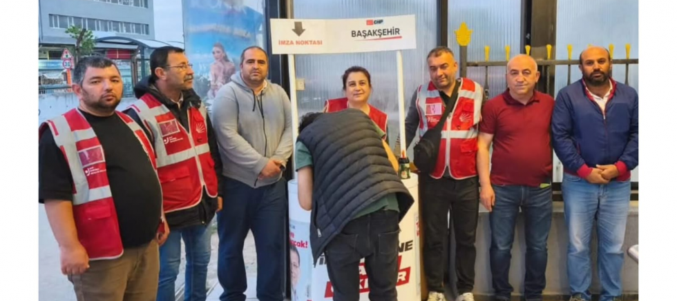 BAŞAKŞEHİR İLÇE BAŞKANI BEYZADE KAYABAŞI: “İMZA KAMPANYAMIZ KARARLILIKLA SÜRÜYOR” - GÜNDEM - İnternetin Ajansı