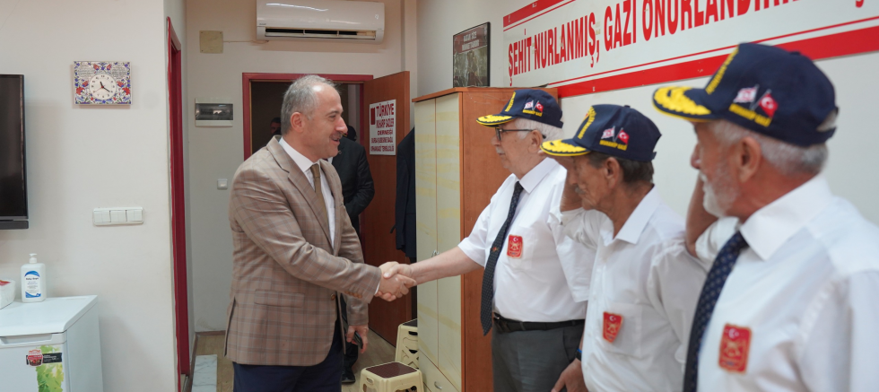 Başkan Aydın Gazi Dernekleri‘ni Ziyaret Etti  - TÜRKİYE - İnternetin Ajansı