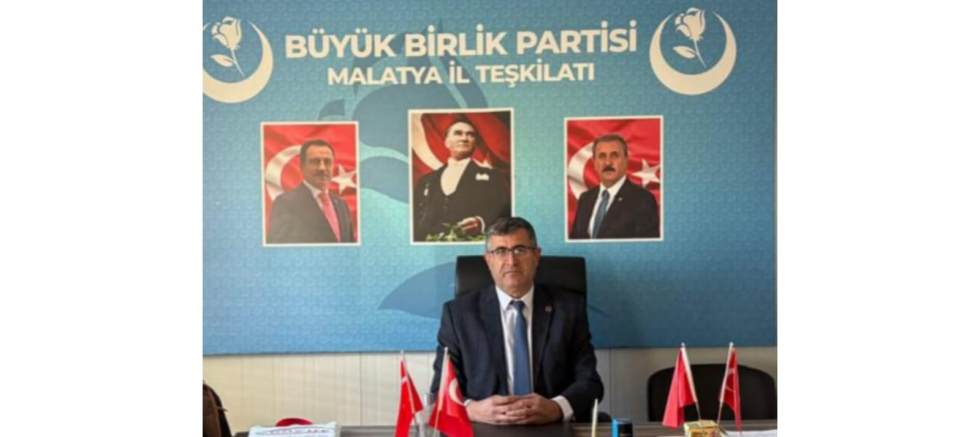 Büyük Birlik Partili Yüksel Duman: Malatya Ayağa Kalkmalı - GÜNDEM - İnternetin Ajansı