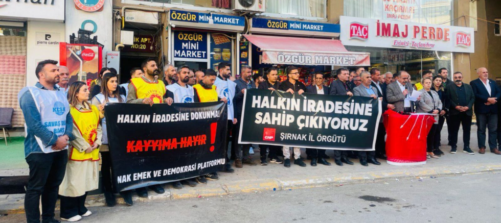 CHP ŞIRNAK İL KADIN KOLLLARI BAŞKANI ÖZLEM BARAN: 