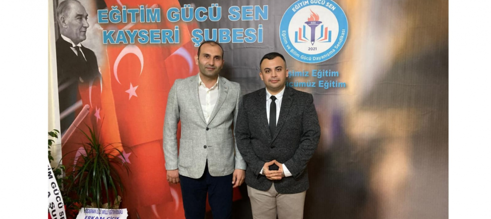 DEVA SPOR KULÜBÜ BAŞKANI BEKİR ULU’DAN EĞİTİM GÜCÜ SEN KAYSERİ ŞUBESİ’NE HAYIRLI OLSUN ZİYARETİ - GÜNDEM - İnternetin Ajansı