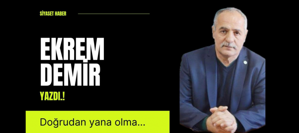 Ekrem Demir: “Belediye başkanı seçimle gelir, seçimle gider” - GÜNDEM - İnternetin Ajansı