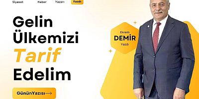 Ekrem Demir’den çarpıcı yazı