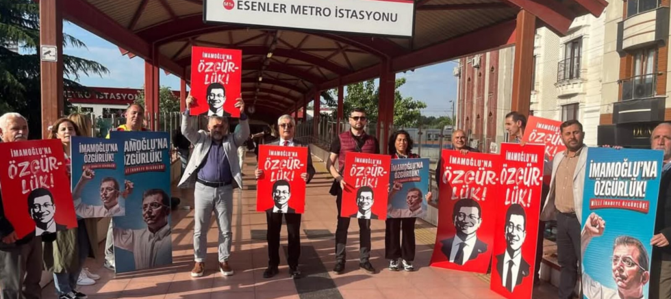 ESENLER İLÇE BAŞKANI CEMAL KAYA: “HALKIN İRADESİ YARGILANAMAZ, EKREM İMAMOĞLU’NA ÖZGÜRLÜK!” - GÜNDEM - İnternetin Ajansı