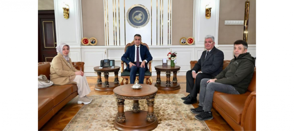 Gelecek Partisi Karabük İl Başkanı Cemal Kelleci’den Valilik ziyareti.  - GÜNDEM - İnternetin Ajansı