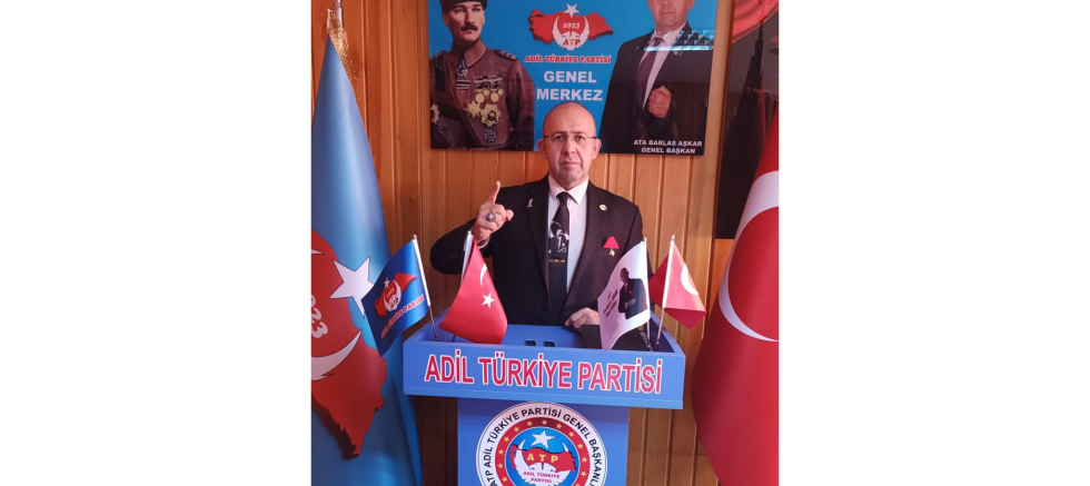 Genel Başkan Dr. Ata Barlas Aşkar: Türk Bayrağına Yapılan Saldırı Türkiye Cumhuriyeti’ne Açık Bir Meydan Okumadır - GÜNDEM - İnternetin Ajansı