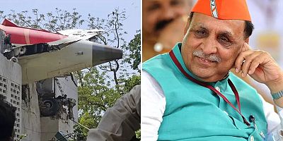 Hindistan’da ki Uçak Kazasında Eski Başbakan Vijay Rupani'nin Son Görüntüsü Ortaya Çıktı