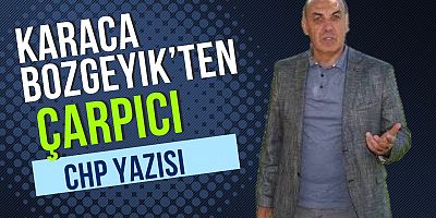 Karaca Bozgeyik’ten çarpıcı CHP yazısı: “Bu ülkeyi kurduk, yönetmeliyiz de!”