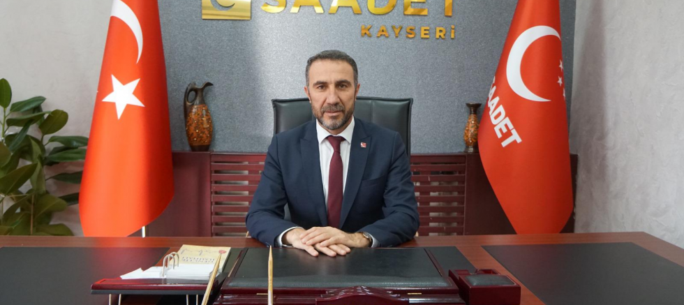 Kayseri İl Başkanı Erdal Altun: “2025 yılında Zulmün Bittiği Bir Dünya İçin Dua Ediyoruz