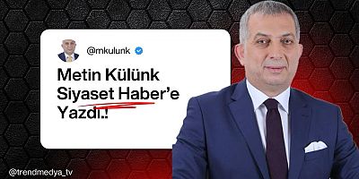 Metin Külünk’ten çarpıcı çıkış: “Açık duruş olmadan bu milletin geleceği kurtulamaz!”
