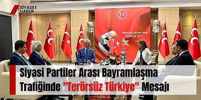 Siyasi Partiler Arası Bayramlaşma Trafiğinde 