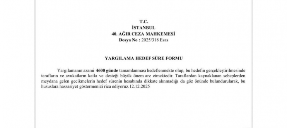 Süleyman Bülbül: “12,5 yıla yayılan yargılama adalet değil, cezalandırmadır” - GÜNDEM - İnternetin Ajansı