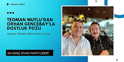 Teoman Mutlu’dan Orhan Gencebay’la Dostluk Pozu