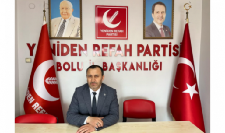 Yeniden Refah Partisi Bolu İl Başkanı Sadettin Baskın’dan 12 Mart Mesajı - GÜNDEM - İnternetin Ajansı
